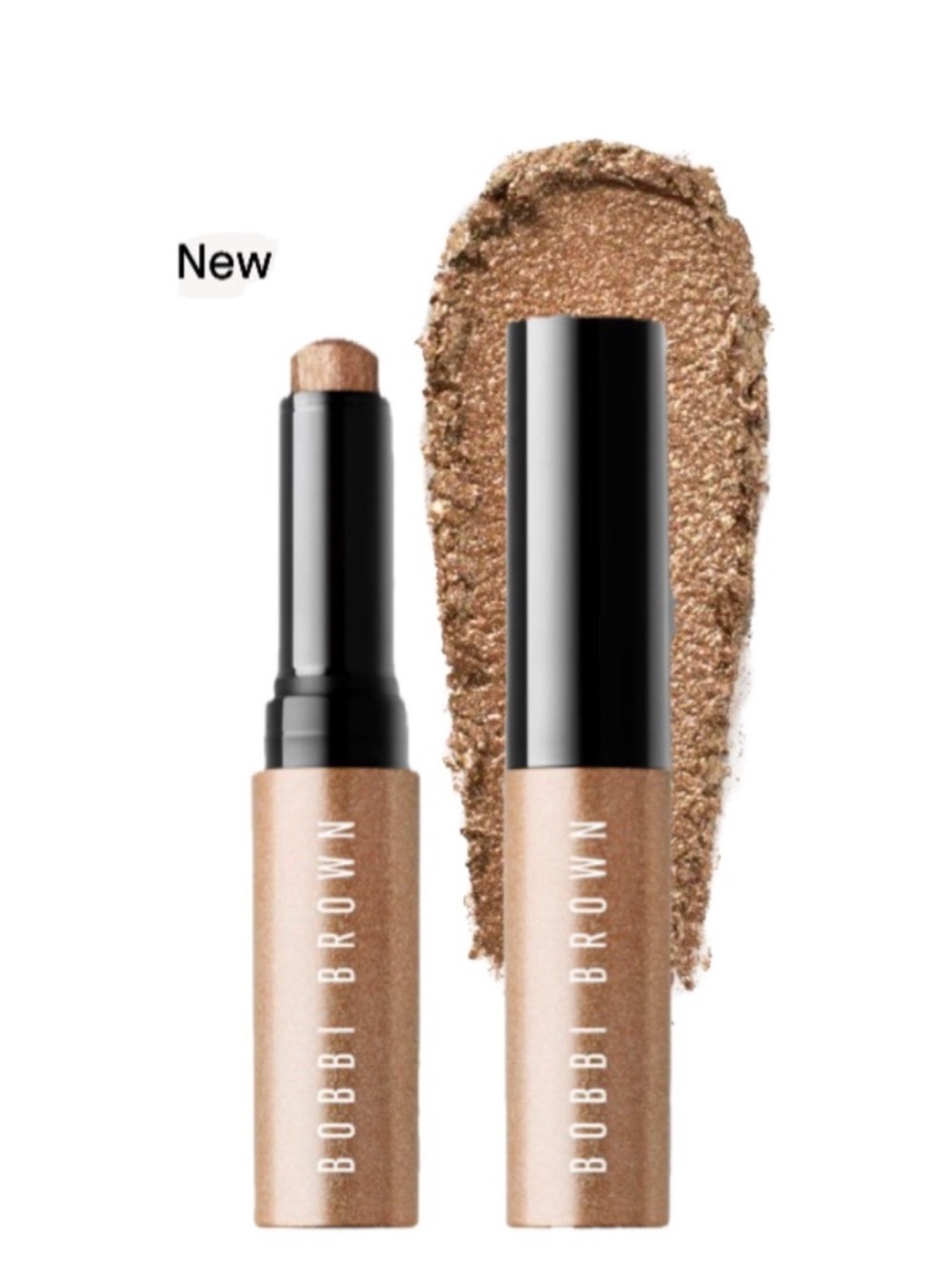 Bobbi Brown Shimmer Crystal Eyes Shadow Stick, Brilliant Honey, NIB